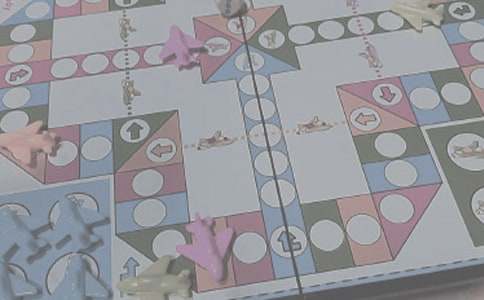 有趣的飛行棋游戲小學作文