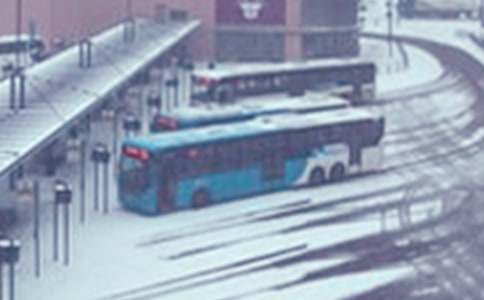 公交站變文明了作文