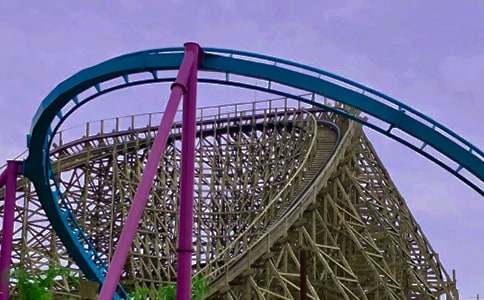 小學作文去坐過山車