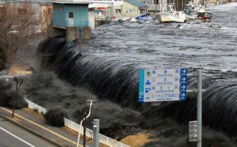 海嘯與愛心作文