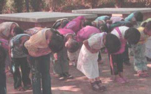 向小草鞠躬作文600字