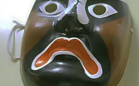 老爸的臉譜作文