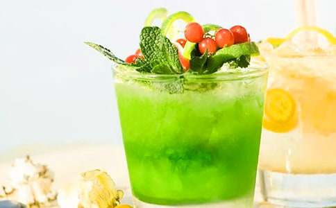 人參露易拉罐飲料促銷語